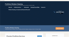 Desktop Screenshot of goboisewindowcleaning.com